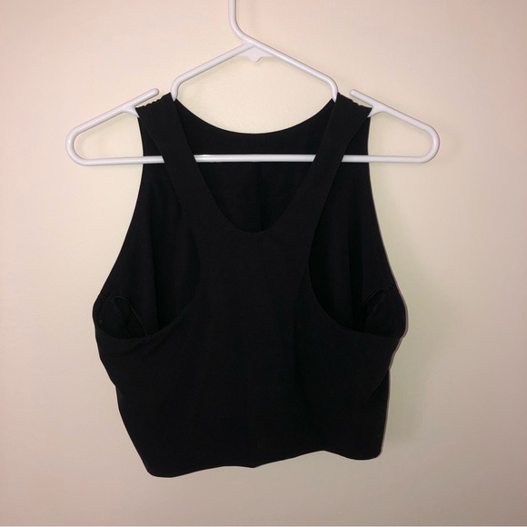 Athleta Racerback Sports Bra Black - Picture 4 of 4